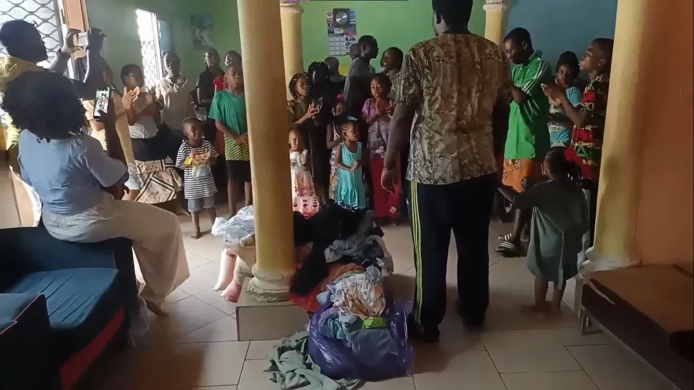 Children enjoying their time at New Hope